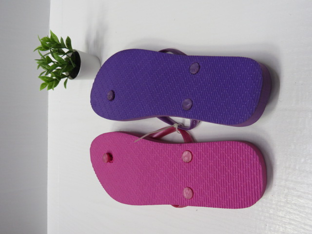 Klapki Damskie L1709 FUSIA/TURQUOISE/PURPLE 36-41 2