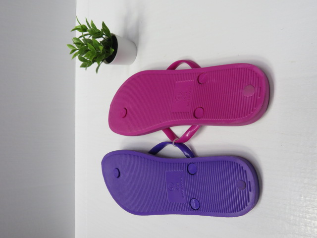 Klapki Damskie L6136 AQUA/FUSIA/PURPLE 36-41 2