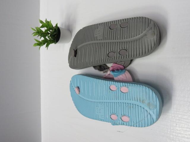 Klapki Damskie L9068 BLACK/GREY/MENTHOL/PINK 36-41 2