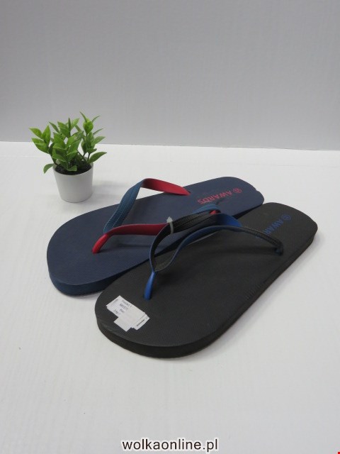 Klapki Męskie M5570 BLACK/NAVY 41-46