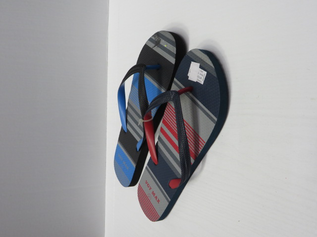 Klapki Męskie M7038 BLACK/D.GREY/NAVY 41-46 1