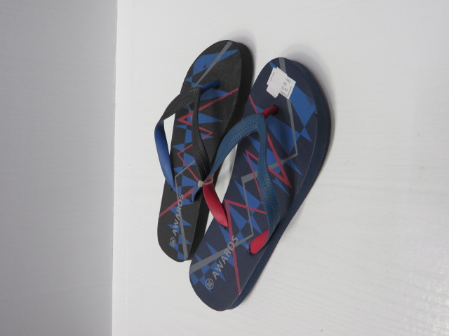 Klapki Damskie L6133 BLACK/NAVY 36-41 1