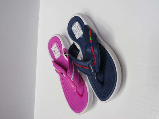 Klapki Damskie D637 BLUE/NAVY/BLACK/PINK 37-41