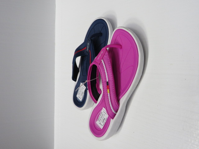 Klapki Damskie D637 BLUE/NAVY/BLACK/PINK 37-41 1