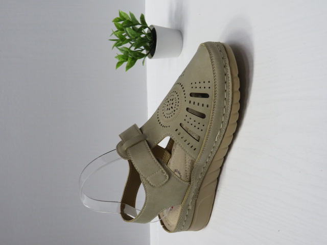 Sandały damskie 3028 BEIGE 36-41 1