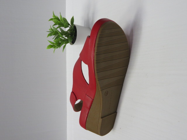 Sandały damskie 4019 RED 36-41 2