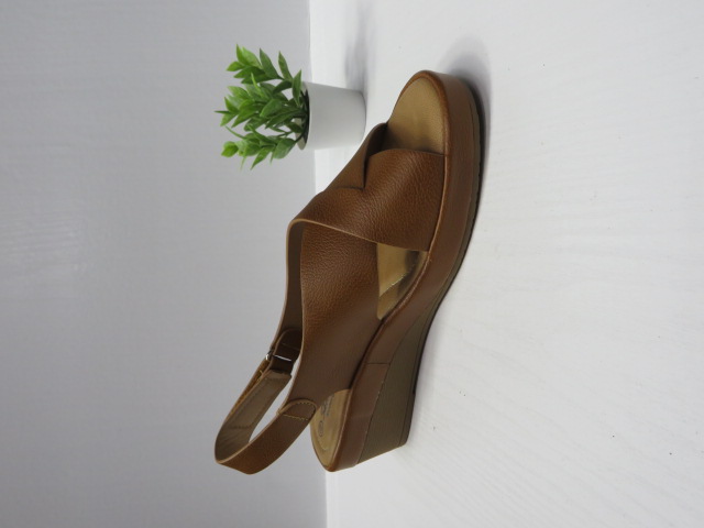 Sandały damskie 4019 BROWN 36-41 1