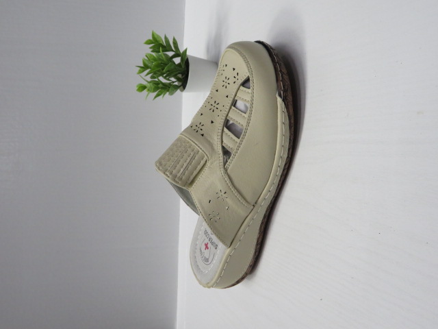 Klapki Damskie 507 BEIGE 36-42