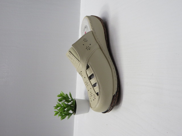 Klapki Damskie 507 BEIGE 36-42 1