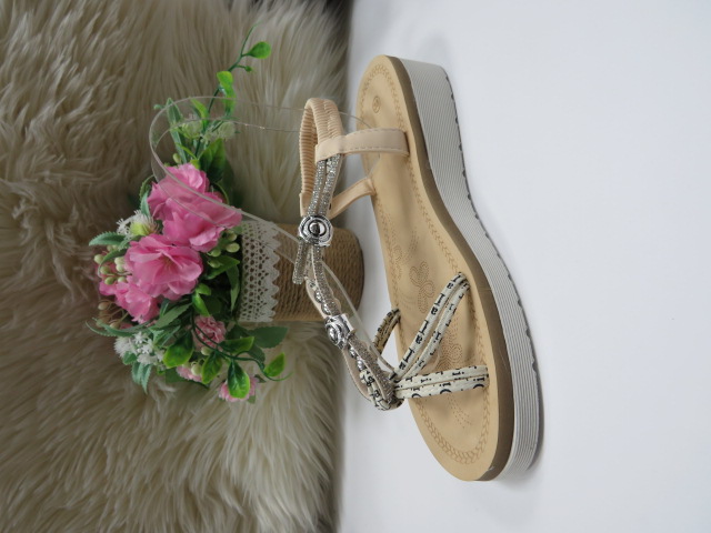 Sandały damskie XAR-31 BEIGE 36-41 1