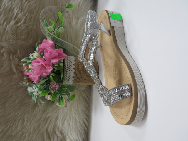 Sandały damskie XAR-33 SILVER 36-41 1