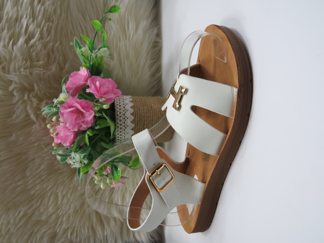 Sandały damskie WSA-89 WHITE 36-41