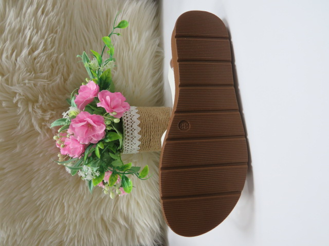 Sandały damskie WSA-89 WHITE 36-41 2