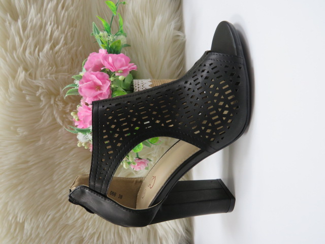 Czółenka Damskie 066 BLACK 36-41