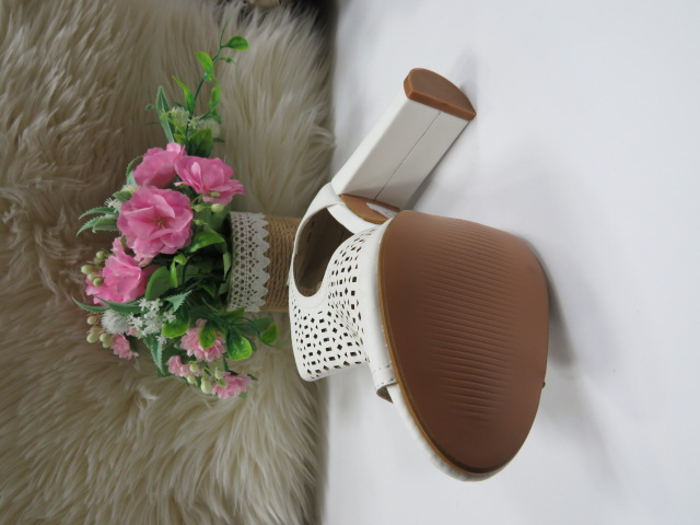 Czółenka Damskie 066 WHITE 36-41 2