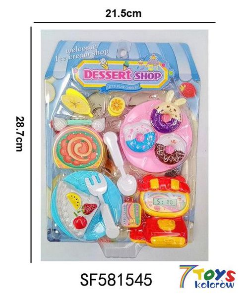 DOMEK DO ZABAWY CIASTO SF581545 MIX KOLOR