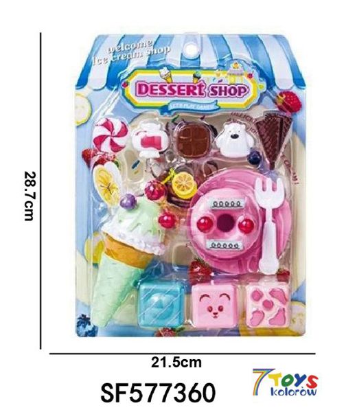 DOMEK DO ZABAWY CIASTO SF577360 MIX KOLOR 1