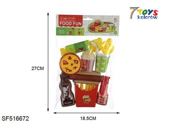 FASTFOOD ZABAWKI SF516672 MIX KOLOR 1