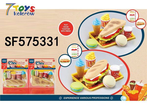 ZABAWKOWY BURGER SF575331 MIX KOLOR 1