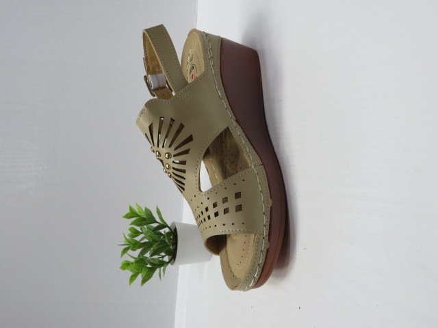 Sandały damskie HC-2016 BEIGE 36-41 1