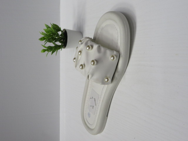 Klapki Damskie SS-132 WHITE 36-41 1