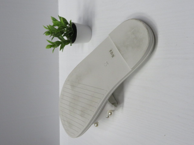 Klapki Damskie SS-132 WHITE 36-41 2