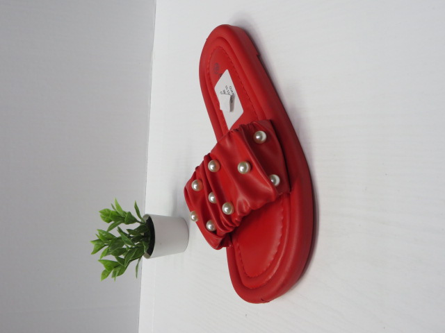 Klapki Damskie SS-132 RED 36-41