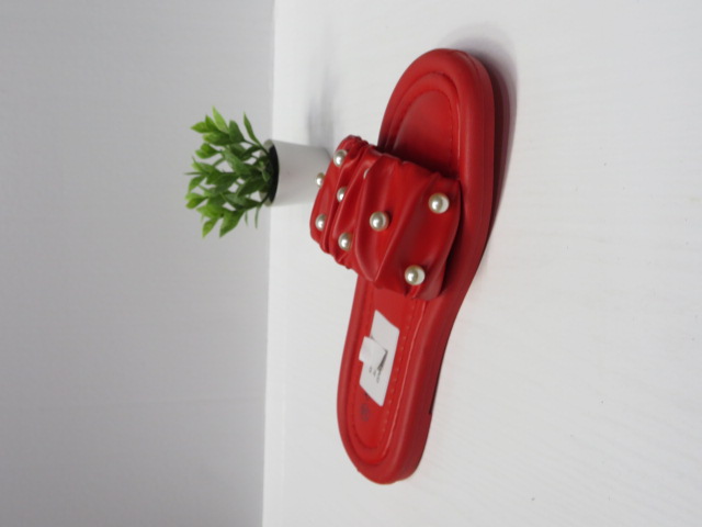 Klapki Damskie SS-132 RED 36-41 1
