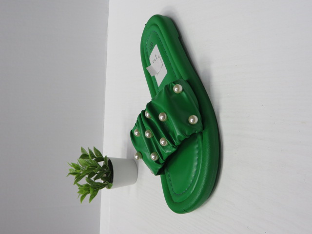 Klapki Damskie SS-132 GREEN 36-41