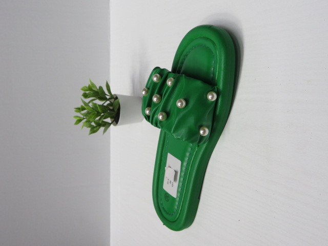 Klapki Damskie SS-132 GREEN 36-41 1