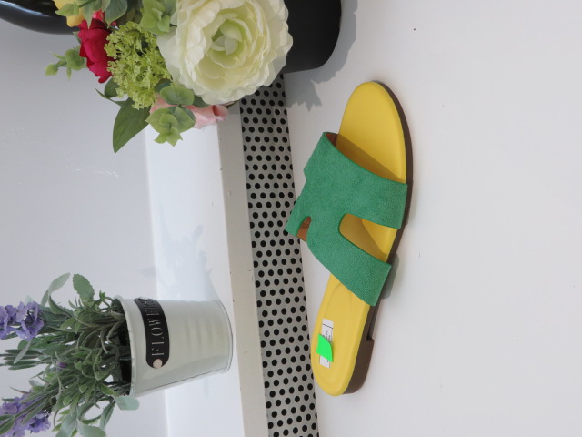 Klapki Damskie 5121 GREEN 36-41