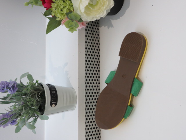 Klapki Damskie 5121 GREEN 36-41 2