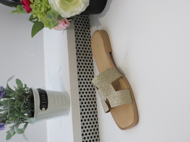 Klapki Damskie ACCA GOLD 36-41 1