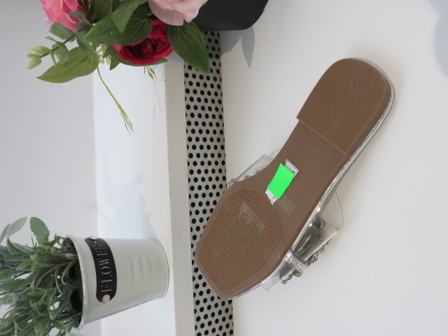 Klapki Damskie W952 SILVER 36-41 2