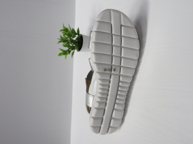 Sandały damskie SS-153 SILVER 36-41 2