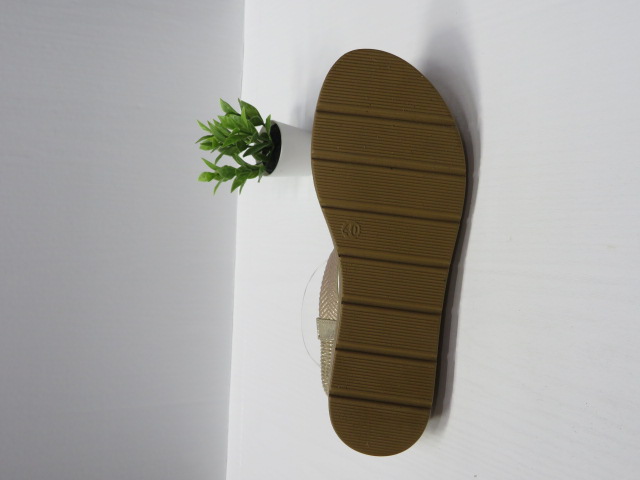 Sandały damskie FY6961 GOLD 36-41 2