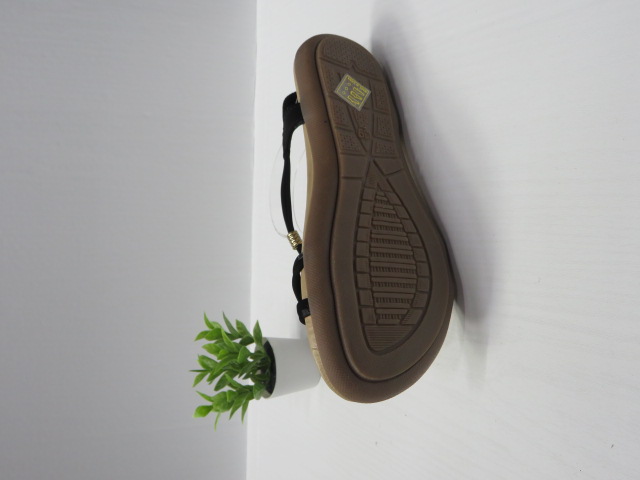 Sandały damskie 858-15 BLACK 36-41 2