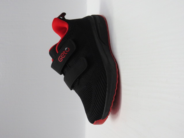 Buty Sportowe Dziecięce A160 BLACK/RED 31-36