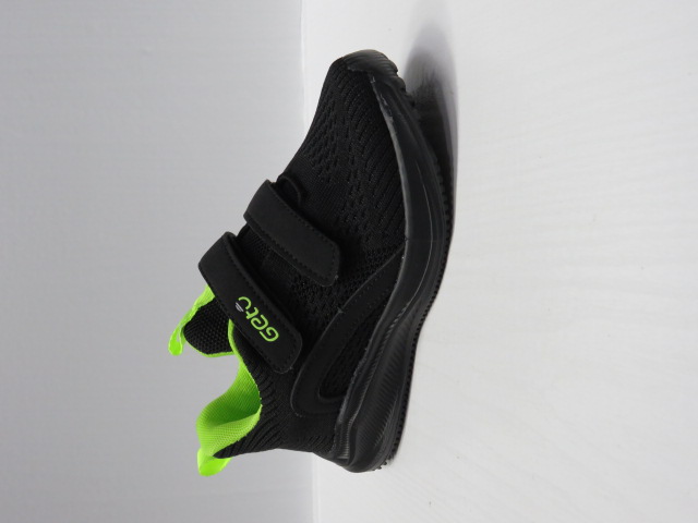 Buty Sportowe Dziecięce A150 BLACK/GREEN 26-31