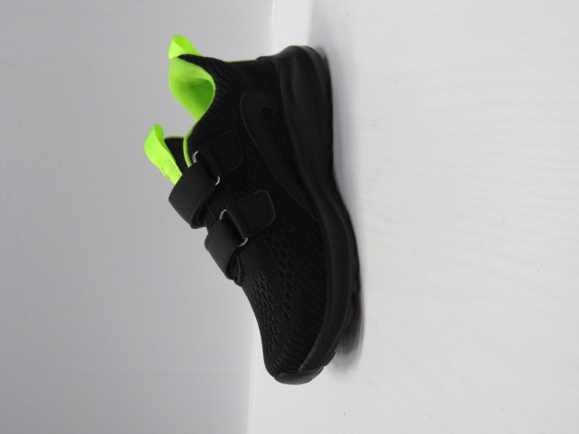 Buty Sportowe Dziecięce A150 BLACK/GREEN 26-31 1