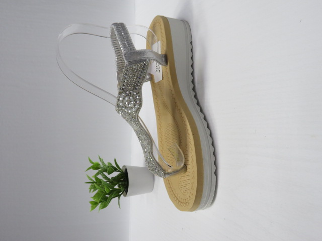 Sandały damskie A-7 SILVER 36-41 1