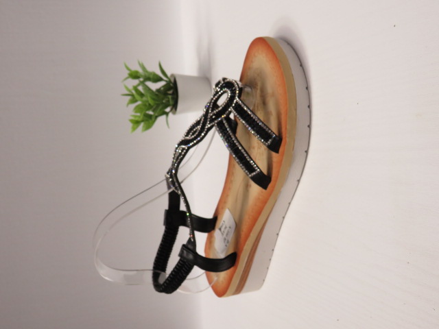 Sandały damskie A-100 BLACK 36-41