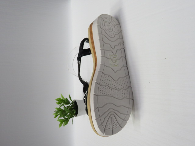 Sandały damskie A-100 BLACK 36-41 2