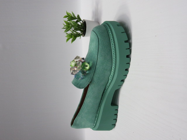 Półbuty Damskie JH283 GREEN 36-41 1