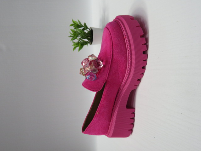 Półbuty Damskie JH283 FUSHIA 36-41 1