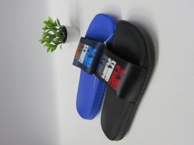 Klapki Damskie T033 NAVY/BLACK/ROYAL/BLACK-ROYAL 36-41 1