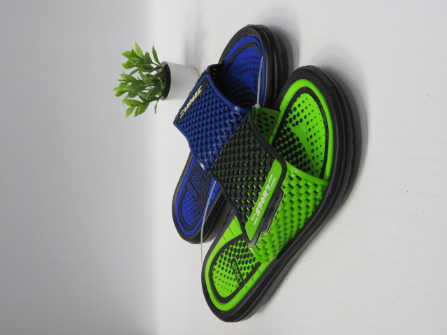 Klapki Męskie T2346 ROYAL/GREEN/GREY 41-46 1