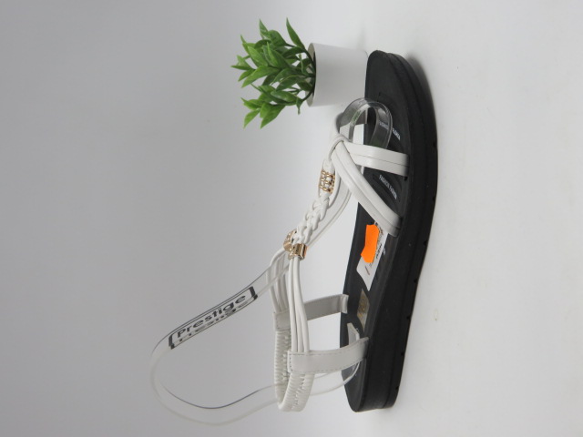 Sandały damskie W596-2 WHITE 36-41