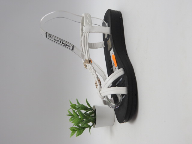 Sandały damskie W596-2 WHITE 36-41 1