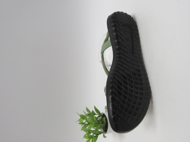 Sandały damskie FY6950 GREEN 36-41 2